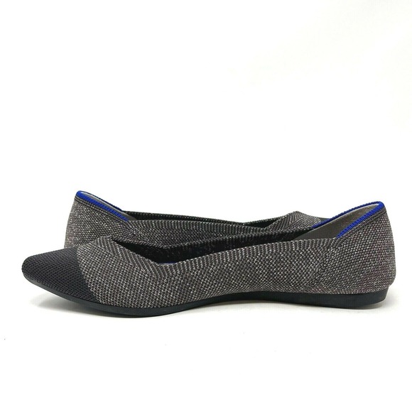 Rothy's The Point Twilight Metallic Captoe 6.5 - Picture 5 of 8